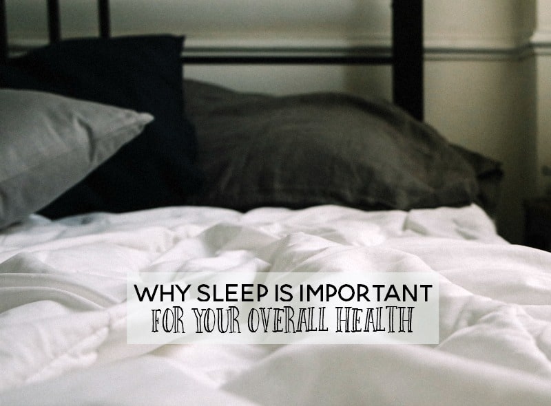 While you may think you can run on fumes, it's really in your best interest to not keep up that habit. Here are just a few reasons why sleep is important.