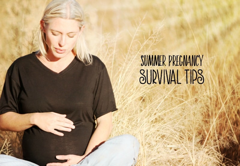 Being pregnant in the summer is not always fun but it doesn't have to be difficult, either. Here are a few summer pregnancy survival tips.
