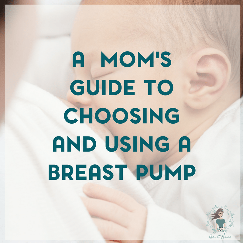 If you're thinking about purchasing a breast pump, be sure to check out my guide to choosing and using a breast pump.