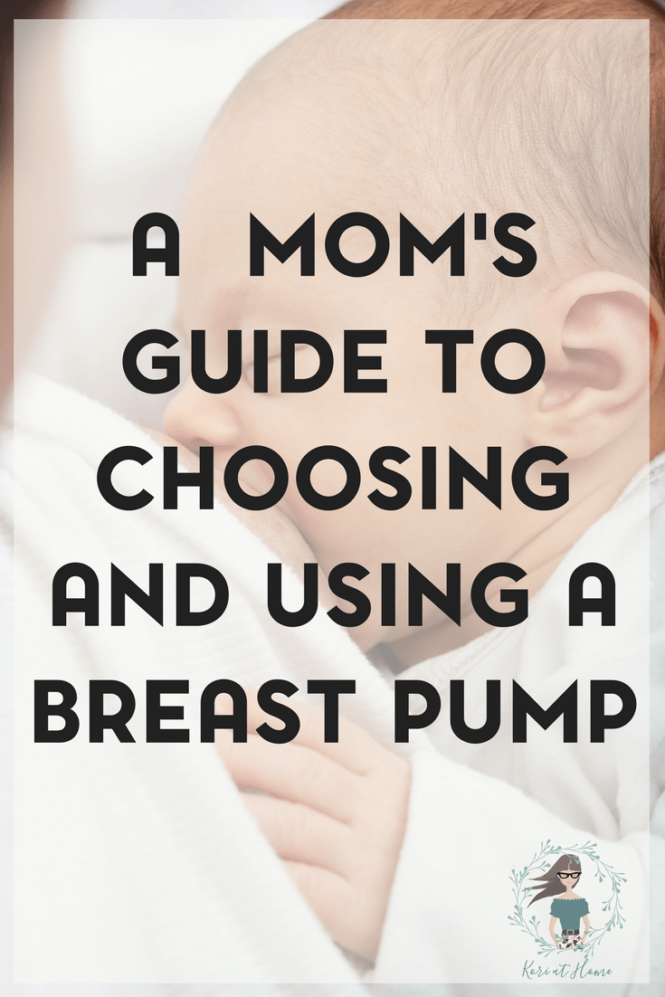 Are you thinking of getting a breast pump? Check out my mom's guide to choosing and using a breast pump.