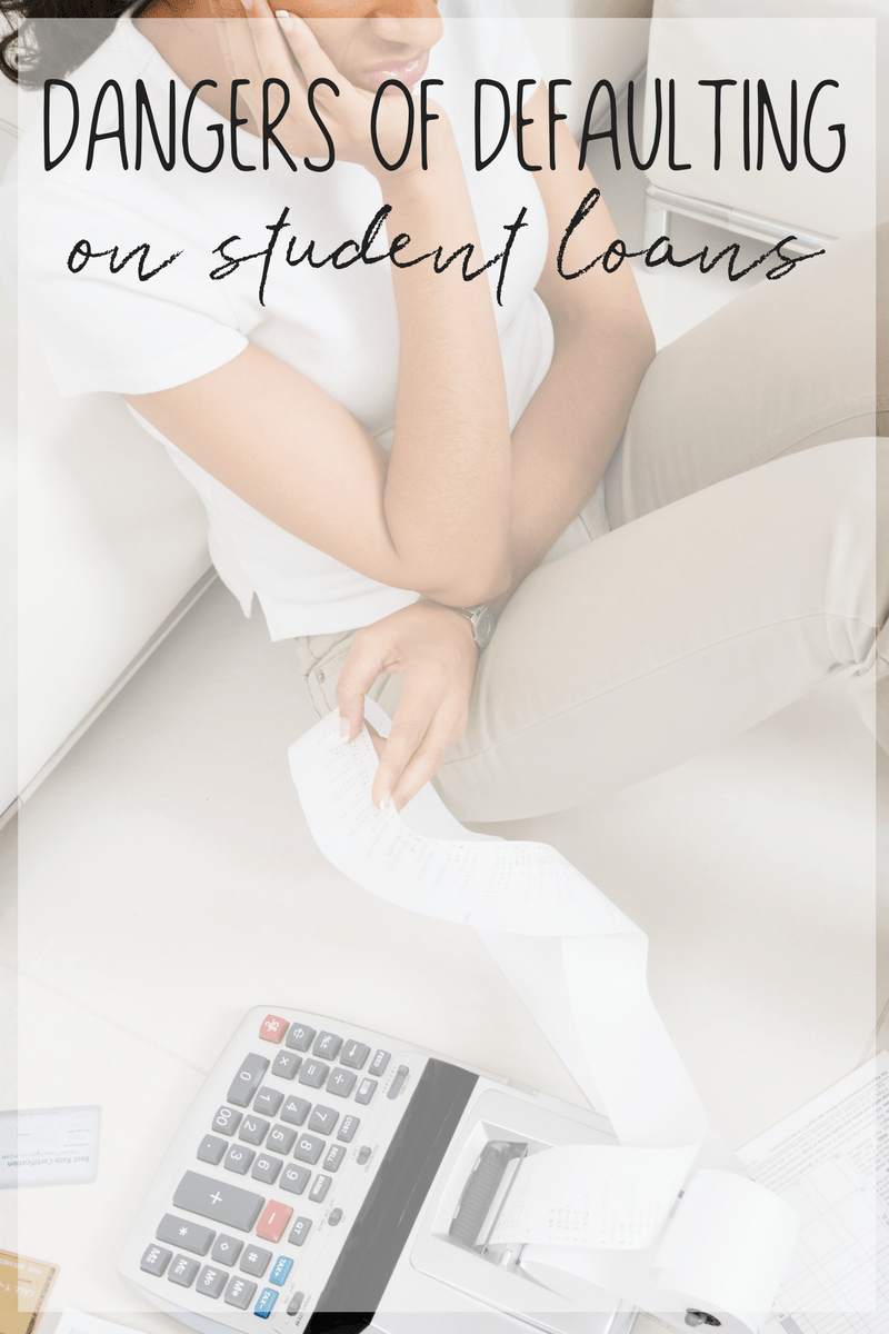 While a student loan may seem like an ideal option to help manage your college expenses, there are a few things you should be aware of. For example, what happens when you default on your student loans?