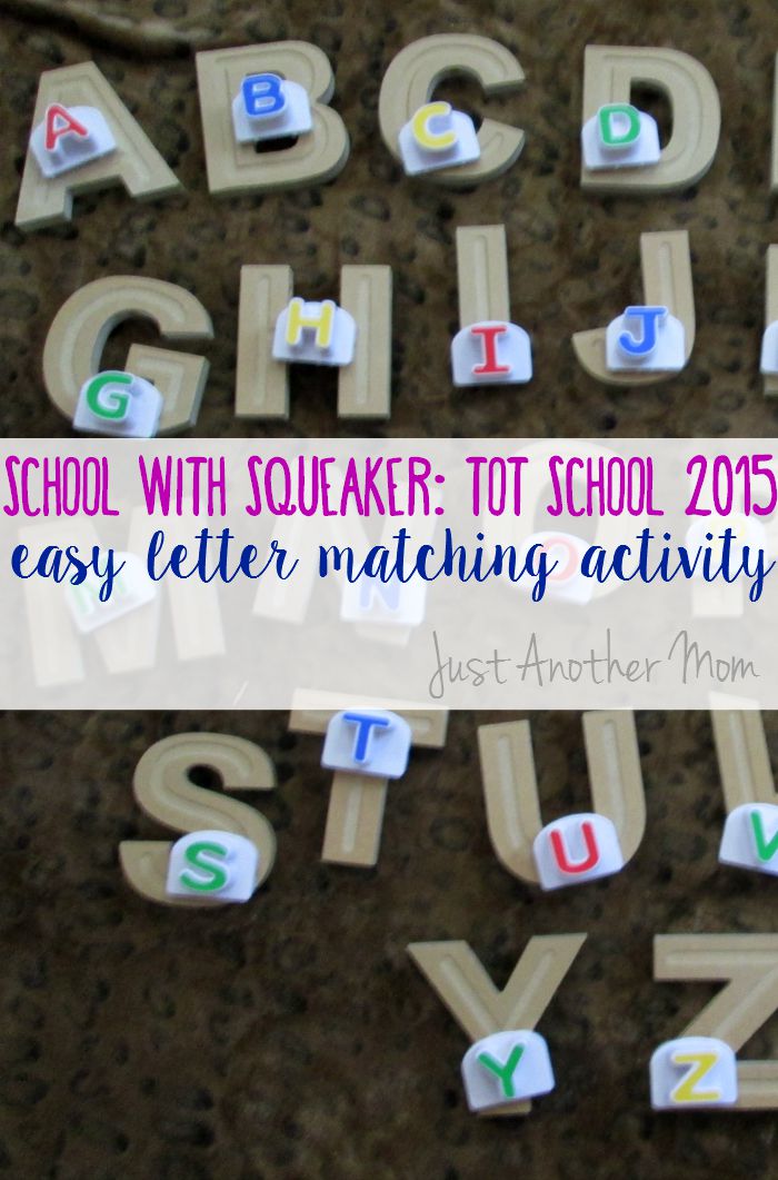 Looking for a fun and easy way to help your toddler learn letters? Try out these easy letter matching activity.