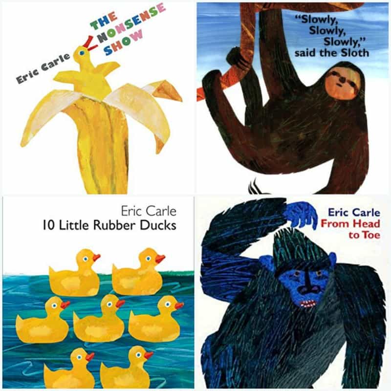 The Ultimate List of Eric Carle Books for Toddlers and 