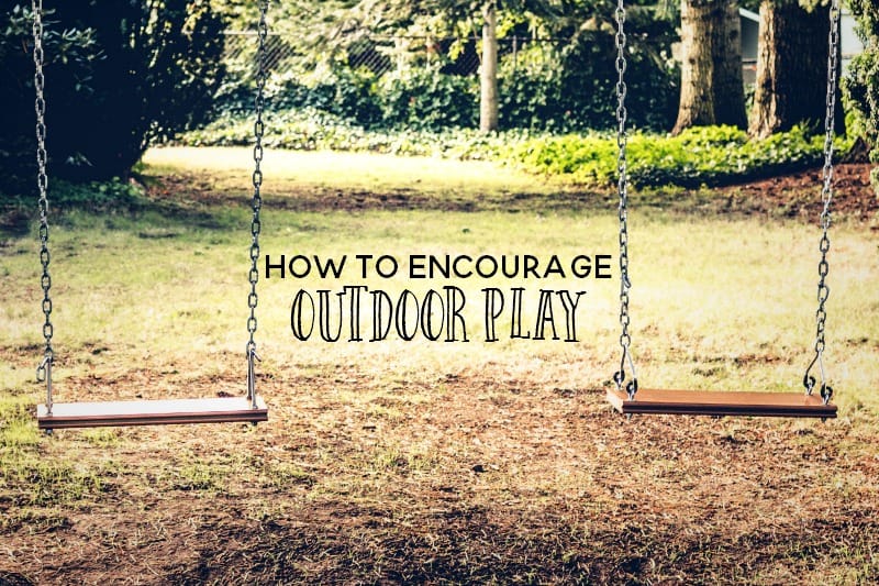 Playing is incredibly important for your child's development. Here are a few ways to encourage your kids to play outdoors.
