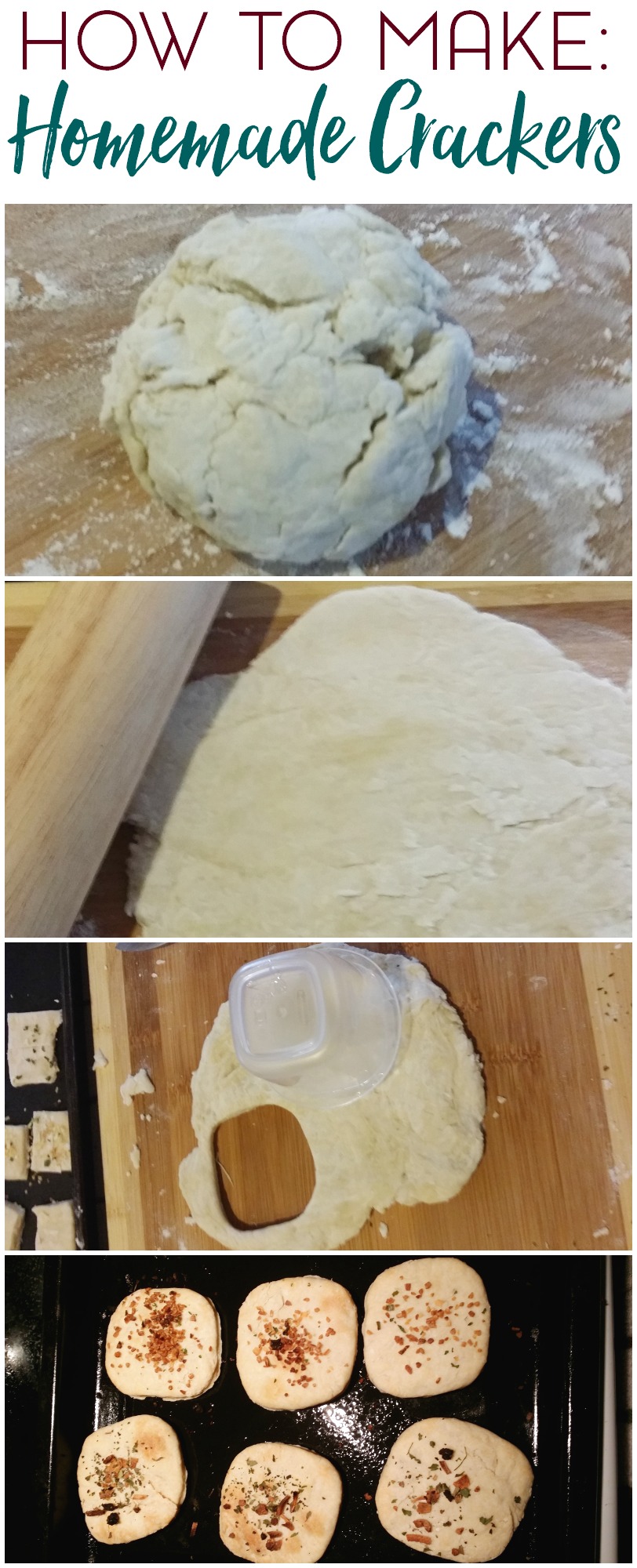 how to make homemade crackers